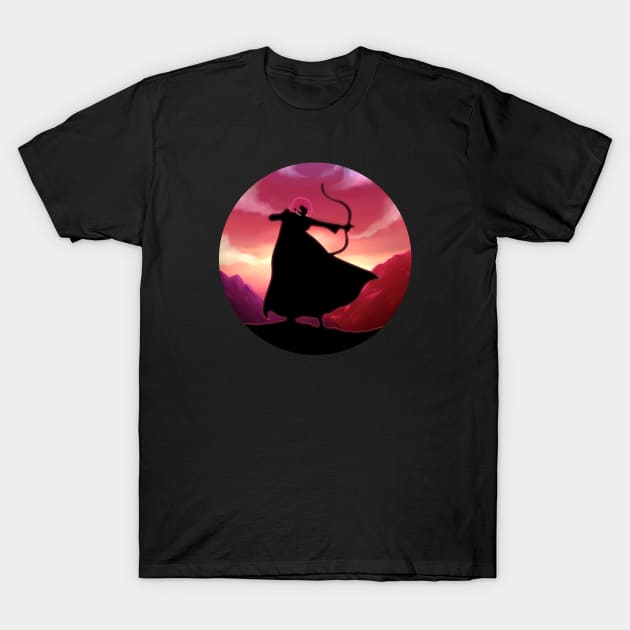 YONA - The Girl Standing at the Blush of Dawn T-Shirt by StudioOgien